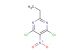 4,6-dichloro-2-ethyl-5-nitro-pyrimidine