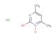 4,6-dimethylpyrimidin-2-ol-1-oxide hydrochloride
