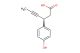(3S)-3-(4-hydroxyphenyl)-4-hexynoic acid