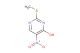 2-(methylthio)-5-nitropyrimidin-4-ol