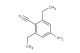 4-amino-2,6-diethylbenzonitrile