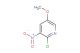 2-chloro-5-methoxy-3-nitropyridine