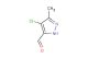 4-chloro-3-methyl-1H-pyrazole-5-carbaldehyde