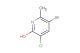 5-bromo-3-chloro-6-methylpyridin-2-ol
