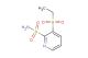3-(ethylsulfonyl)pyridine-2-sulfonamide