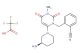 (R)-2-((6-(3-aminopiperidin-1-yl)-3-methyl-2,4-dioxo-3,4-dihydropyrimidin-1(2H)-yl)methyl)benzonitrile 2,2,2-trifluoroacetate