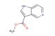 1H-pyrrolo[3,2-c]pyridine-3-carboxylic acid methyl ester