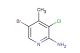 5-bromo-3-chloro-4-methylpyridin-2-amine