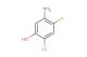 5-amino-2-chloro-4-fluorophenol