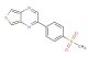 2-(4-(methylsulfonyl)phenyl)thieno[3,4-b]pyrazine