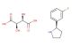 (R)-2-(3-fluorophenyl)pyrrolidine (2R,3R)-2,3-dihydroxysuccinate