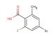 4-bromo-2-fluoro-6-methylbenzoic acid