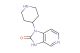 1-(piperidin-4-yl)-1H-imidazo[4,5-c]pyridin-2(3H)-one