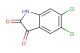 5,6-dichloro-1H-indole-2,3-dione