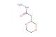2-(1,4-dioxan-2-yl)acetohydrazide