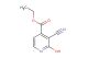 ethyl 3-cyano-2-hydroxyisonicotinate