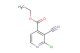 ethyl 2-chloro-3-cyanoisonicotinate