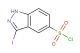 3-iodo-1H-indazole-5-sulfonyl chloride