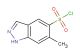 6-methyl-1H-indazole-5-sulfonyl chloride
