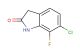 6-chloro-7-fluoroindolin-2-one
