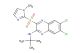 N-(tert-butyl)-6,7-dichloro-3-((1-methyl-1H-imidazol-2-yl)sulfonyl)quinoxalin-2-amine