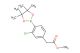 methyl 2-(3-chloro-4-(4,4,5,5-tetramethyl-1,3,2-dioxaborolan-2-yl)phenyl)acetate