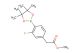 methyl 2-(3-fluoro-4-(4,4,5,5-tetramethyl-1,3,2-dioxaborolan-2-yl)phenyl)acetate
