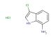 3-chloro-1H-indol-7-amine hydrochloride