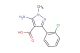 5-amino-3-(2-chlorophenyl)-1-methyl-1H-pyrazole-4-carboxylic acid