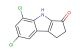 5,7-dichloro-1,2-dihydrocyclopenta[b]indol-3(4H)-one