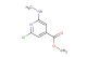 methyl 2-chloro-6-(methylamino)isonicotinate
