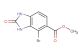 methyl 4-bromo-2-oxo-2,3-dihydro-1H-benzo[d]imidazole-5-carboxylate