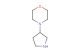 4-(pyrrolidin-3-yl)morpholine