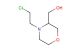 (4-(2-chloroethyl)morpholin-3-yl)methanol