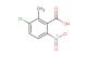 3-chloro-2-methyl-6-nitrobenzoic acid