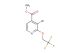methyl 3-bromo-2-(2,2,2-trifluoroethoxy)isonicotinate