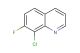 8-chloro-7-fluoroquinoline