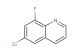 6-chloro-8-fluoroquinoline