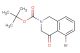 tert-butyl 5-bromo-4-oxo-3,4-dihydroisoquinoline-2(1H)-carboxylate