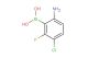 (6-amino-3-chloro-2-fluorophenyl)boronic acid