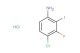4-chloro-3-fluoro-2-iodoaniline hydrochloride
