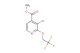 methyl 3-chloro-2-(2,2,2-trifluoroethoxy)isonicotinate