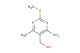 (4-amino-6-methyl-2-(methylthio)pyrimidin-5-yl)methanol