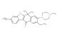 9-ethyl-6,6-dimethyl-8-(4-methylpiperazin-1-yl)-11-oxo-6,11-dihydro-5H-benzo[b]carbazole-3-carbonitrile