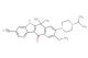 9-ethyl-8-(4-isopropylpiperazin-1-yl)-6,6-dimethyl-11-oxo-6,11-dihydro-5H-benzo[b]carbazole-3-carbonitrile