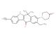 9-ethyl-6,6-dimethyl-11-oxo-8-(4-oxopiperidin-1-yl)-6,11-dihydro-5H-benzo[b]carbazole-3-carbonitrile