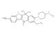 9-ethyl-6,6-dimethyl-8-(4-(methylamino)piperidin-1-yl)-11-oxo-6,11-dihydro-5H-benzo[b]carbazole-3-carbonitrile