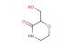 2-(hydroxymethyl)morpholin-3-one