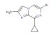 6-bromo-8-cyclopropyl-2-methylimidazo[1,2-a]pyrazine