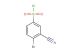 4-bromo-3-cyanobenzene-1-sulfonyl chloride
